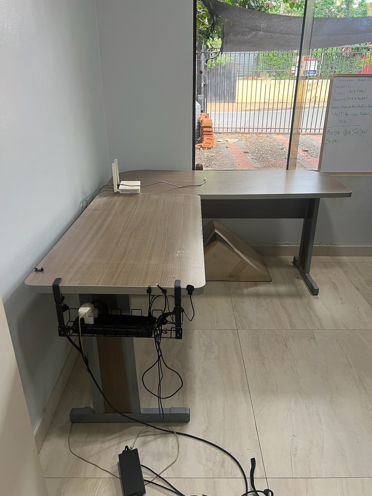 Escritorio en L Teca Italia - Foto 2