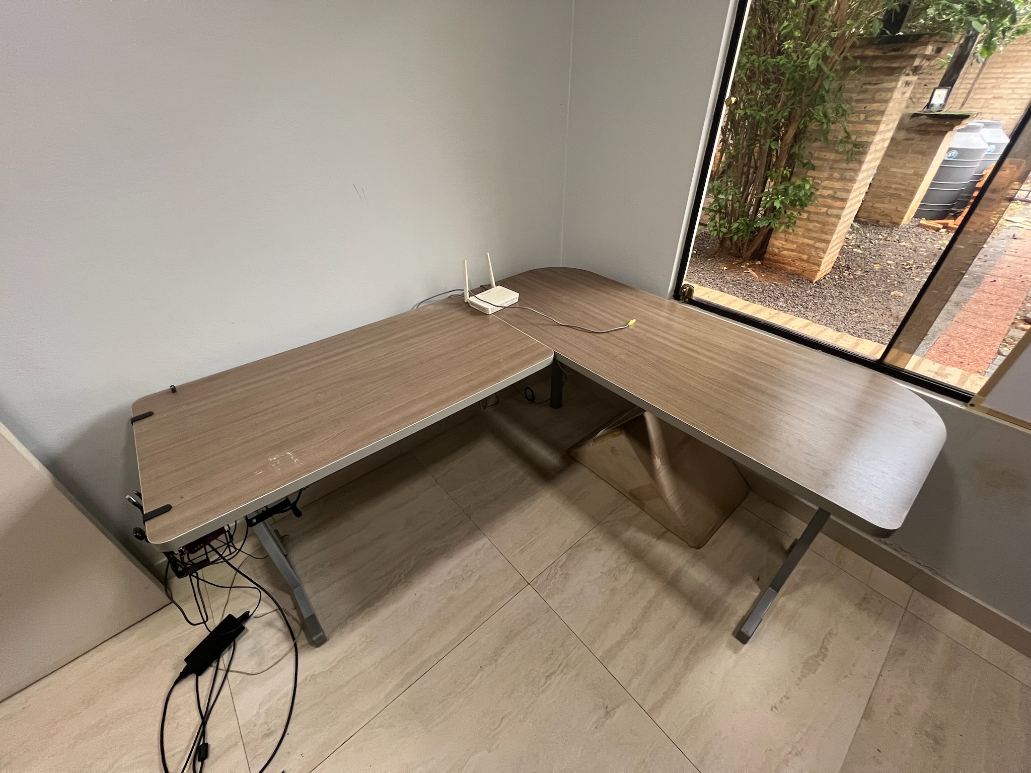 Escritorio en L Teca Italia - Foto 3