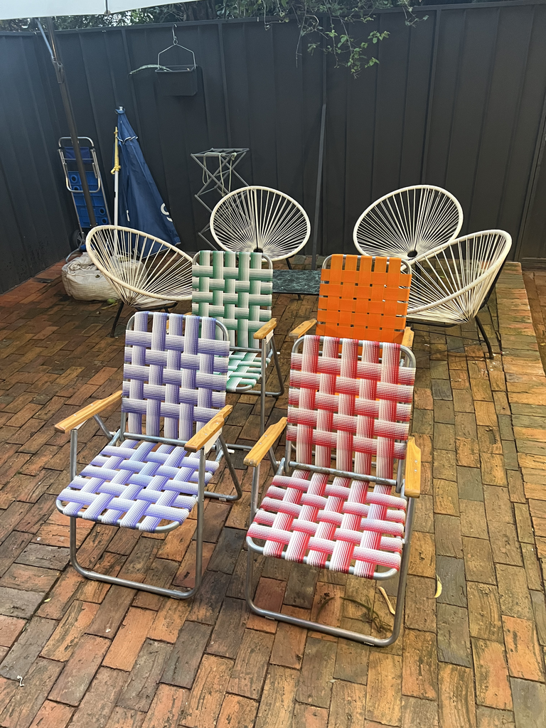 Juego de Sillas de Playa con Sombrilla y Carrito - Foto 2