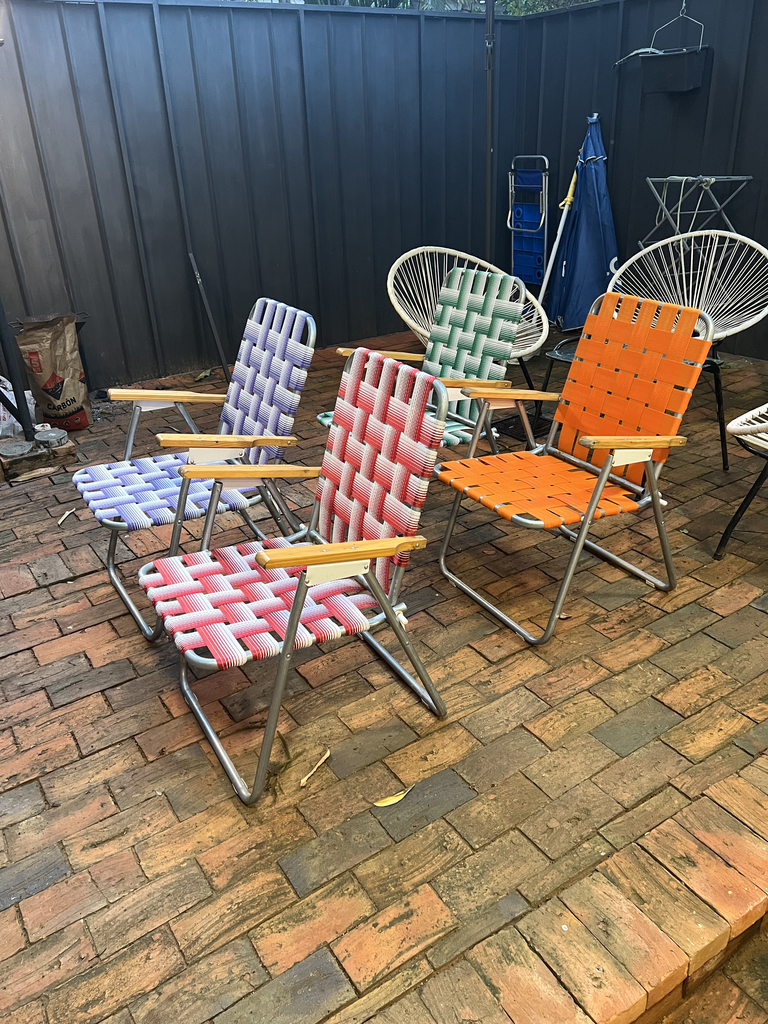 Juego de Sillas de Playa con Sombrilla y Carrito - Foto 3