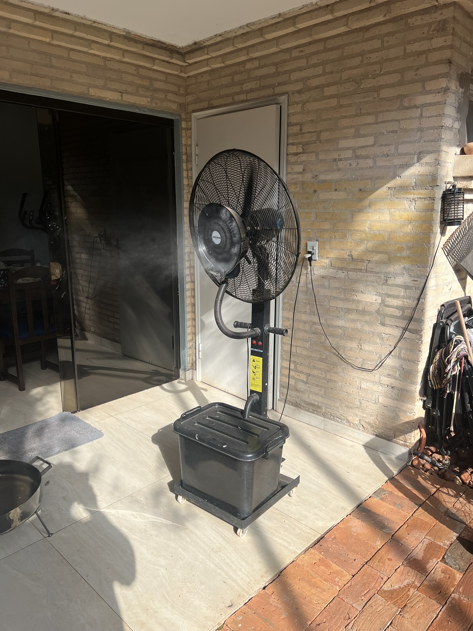 Ventilador Industrial con humidificador