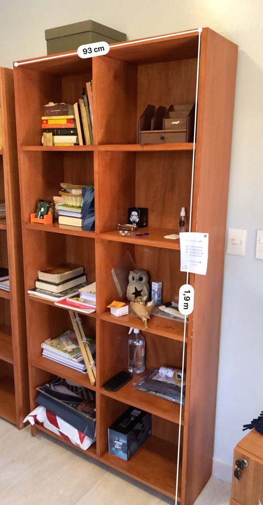 Estante doble de 6 Repisas